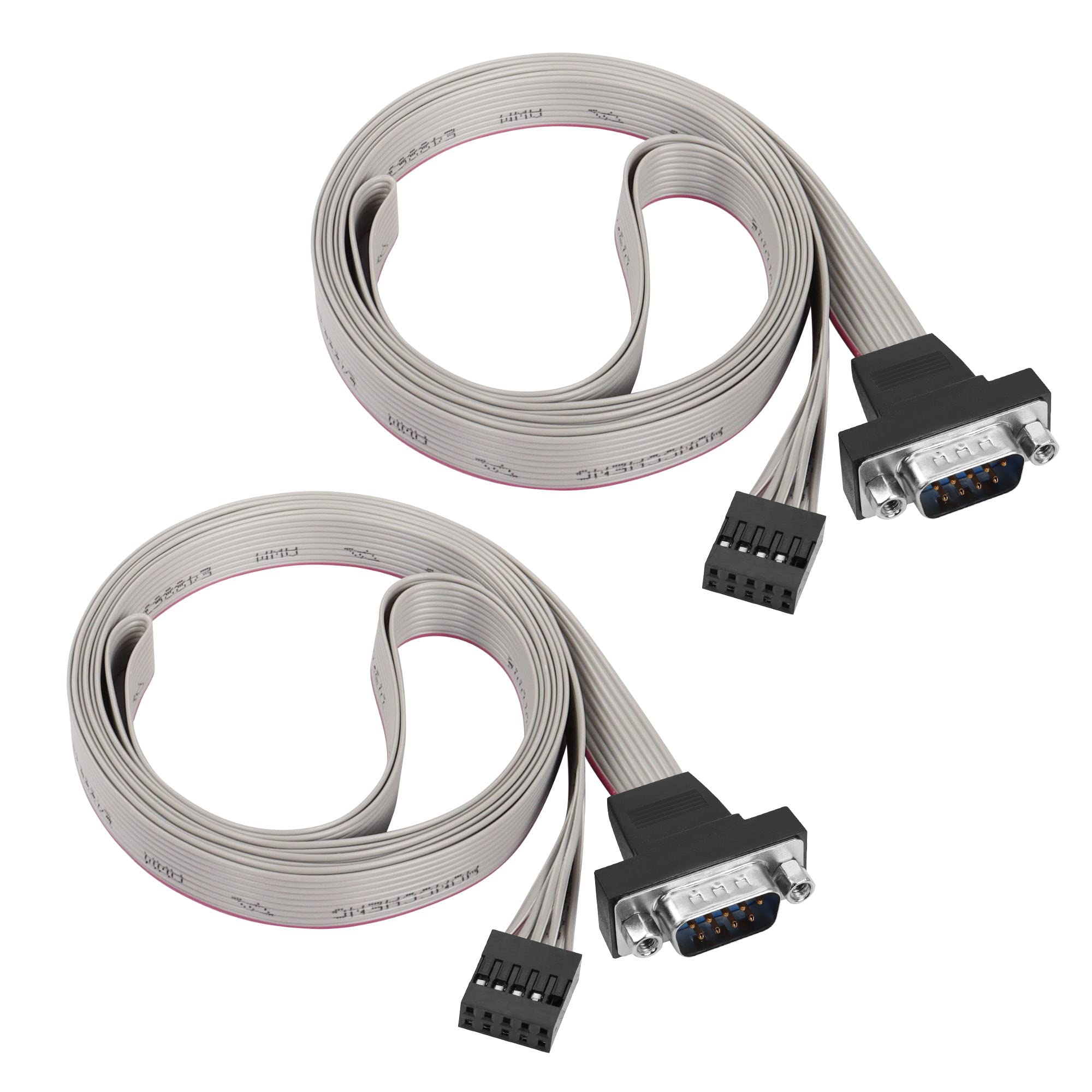 Amazon.com: PNGKNYOCN DB9 to 10Pin IDC Serial Cable,2Pack RS232